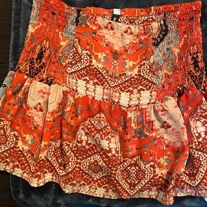 Design lab printed Mini skirt